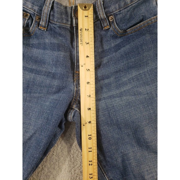 J Crew Jeans Women's 29 S Blue Denim Bootcut Cotton Stretch Medium Wash 29x30 - Picture 7 of 16